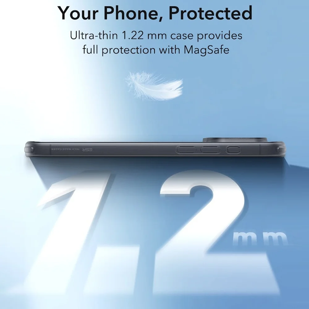 Imagem 4 de 5 do produto Capa Magsafe Esr Zero Iphone 16 Pro Max Preto Fosco