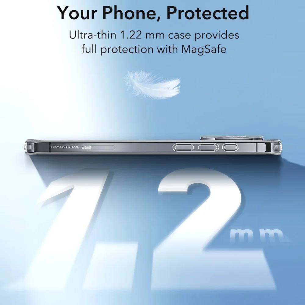 Imagem 4 de 5 do produto Capa Magsafe Esr Zero Pra Iphone 16 Pro Max Transparente