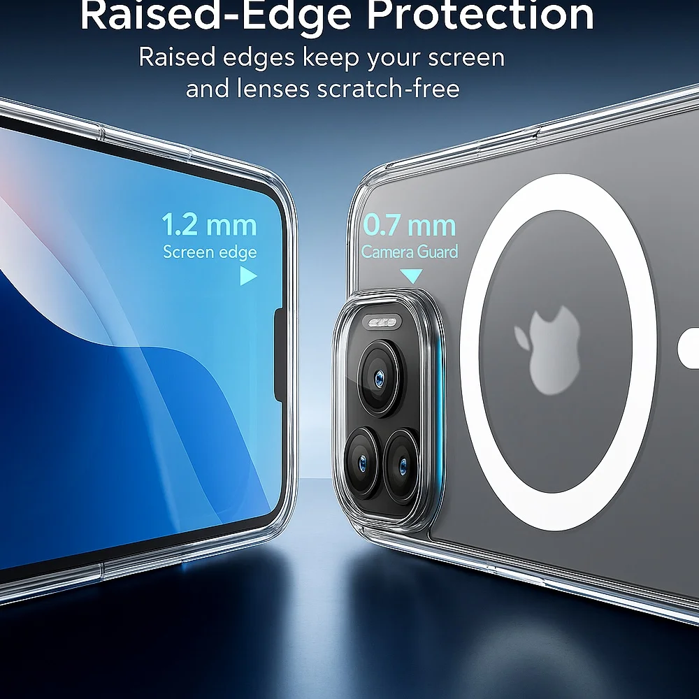 Imagem 2 de 5 do produto Capa Capinha Para Iphone 16 Pro Esr Transparente Fosco