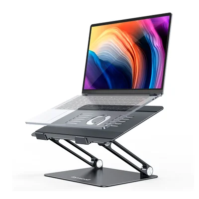 Suporte De Mesa Ajustável Lamicall Para Notebook Preto