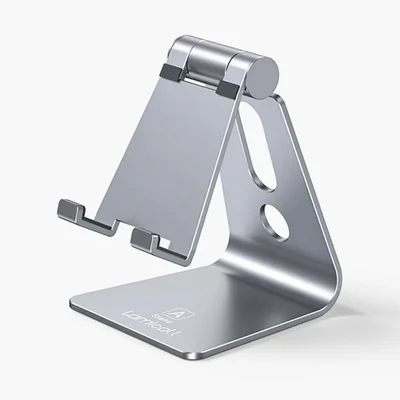 Suporte Portátil Celular Lamicall, Suporte Mesa Prata