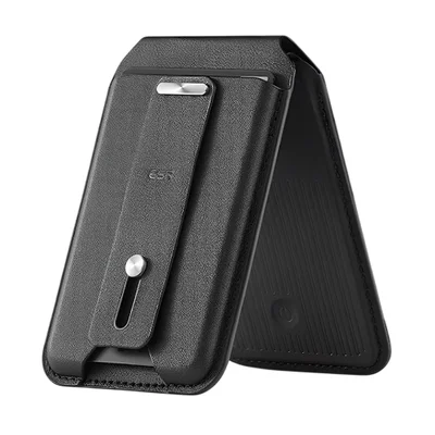 Carteira Magsafe/suporte Ajustável Esr P/iphone Preto