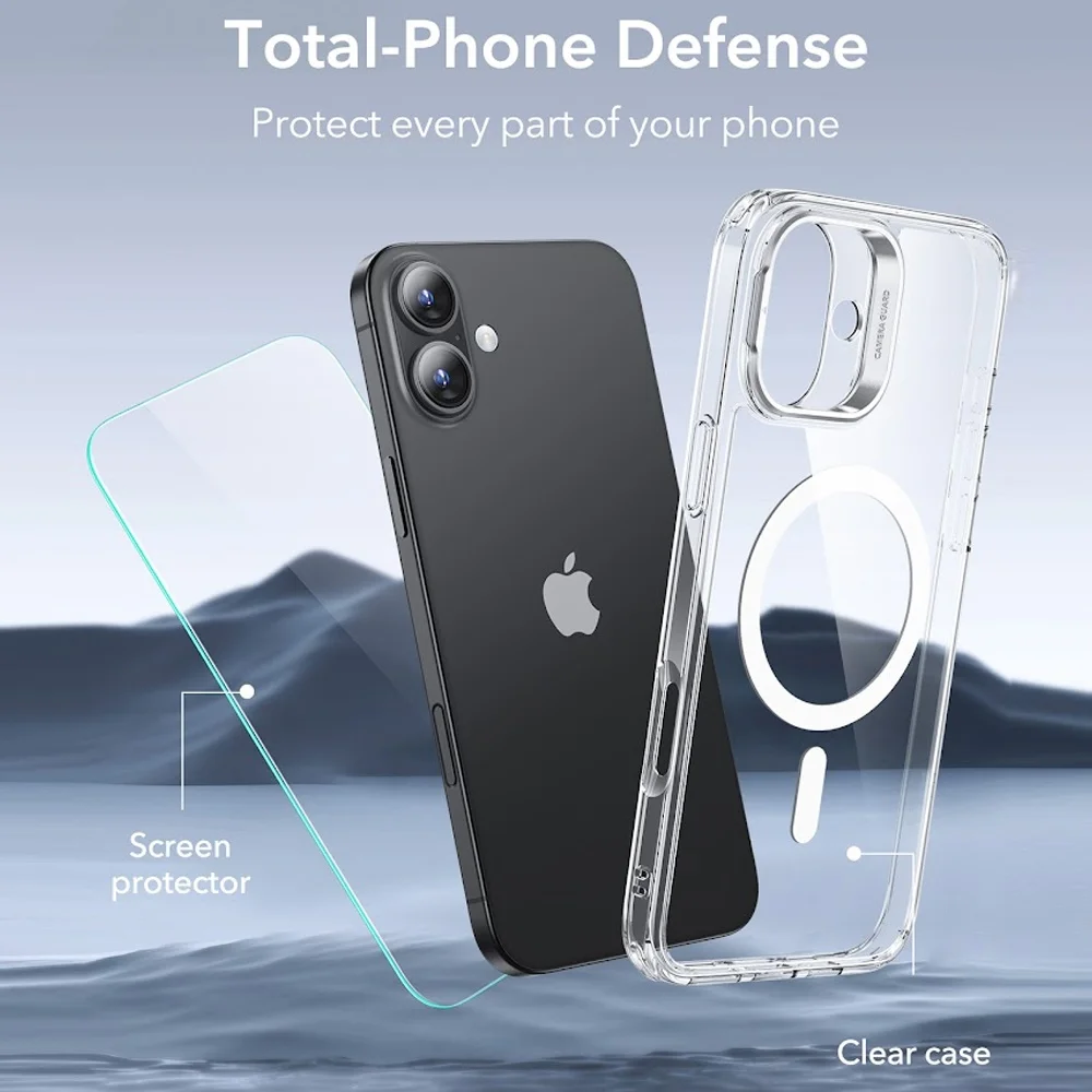Imagem 4 de 5 do produto Capa Stash Stand + Película De Vidro Esr Para Iphone 16