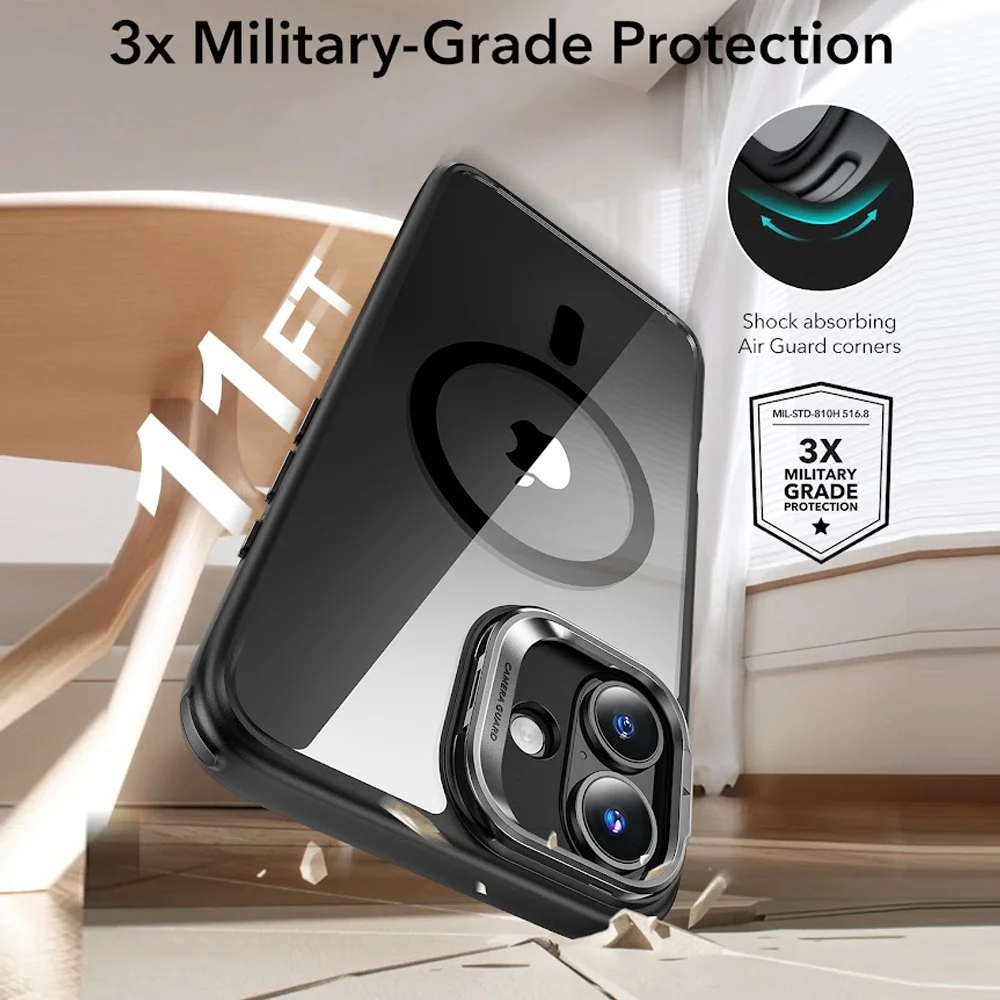 Imagem 2 de 5 do produto Capa Stash Stand + Película De Vidro Esr Para Iphone 16