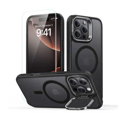 Capa Stash Stand + Película Vidro Esr Iphone 16 Pro Max