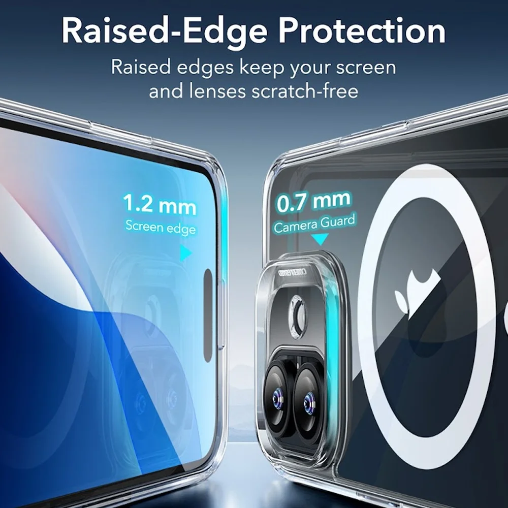 Imagem 2 de 5 do produto Capa Magsafe + Película Vidro Esr Para Iphone 16 Plus