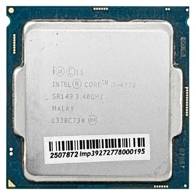 Processador Intel Core i74770 Malay 34GHz