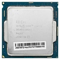 Processador Intel Core i74770 Malay 34GHz