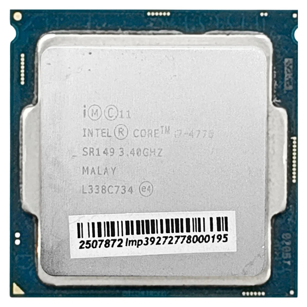 Processador Intel Core i74770 Malay 34GHz