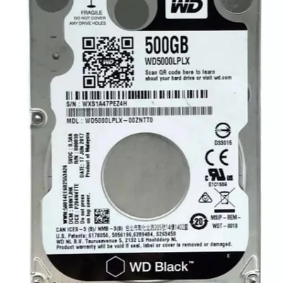 Hd Disco Rígido Interno 500gb 2.5" Para Notebook