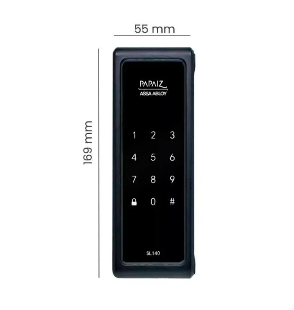 Imagem 5 de 5 do produto Fechadura Digital Eletrônica Smart Lock Papaiz Sl140