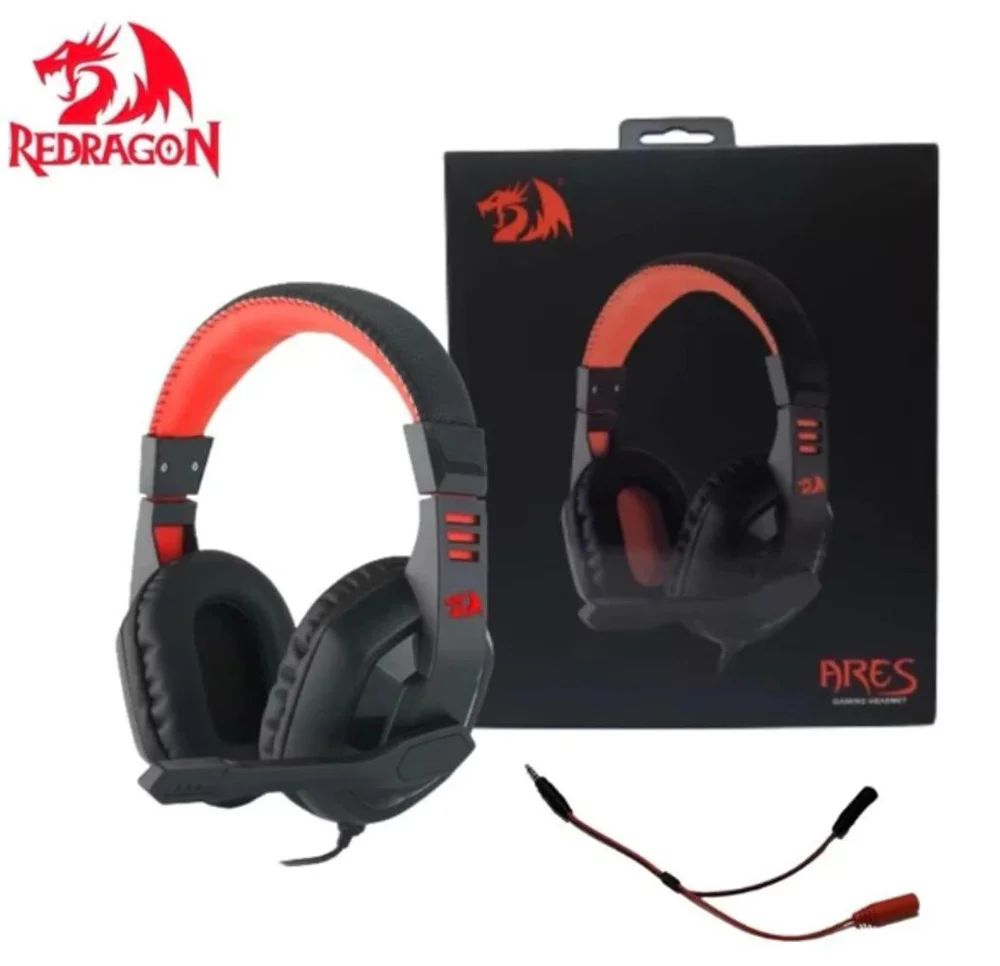 Imagem 4 de 4 do produto Fone De Ouvido Com Fio Headset Gamer Redragon Ares H120