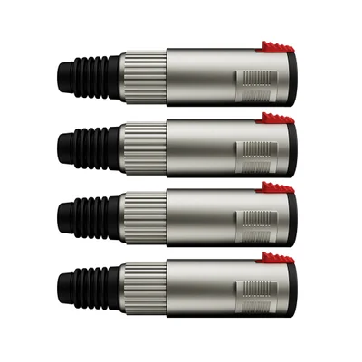 Conector P10 1/4 Femea Linha Trs Wc 197 Wireconex 04 Unidades
