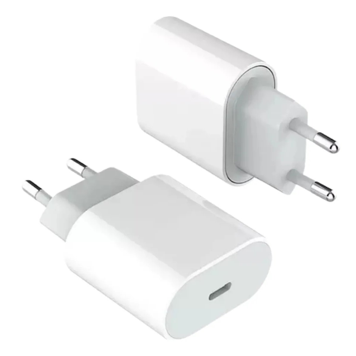 Adaptador Turbo Power Direct + Cabo Usb Tipo C Branco