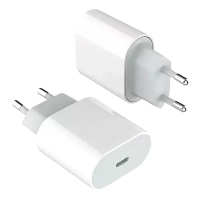 Adaptador Turbo Power Direct + Cabo Usb Tipo C Branco
