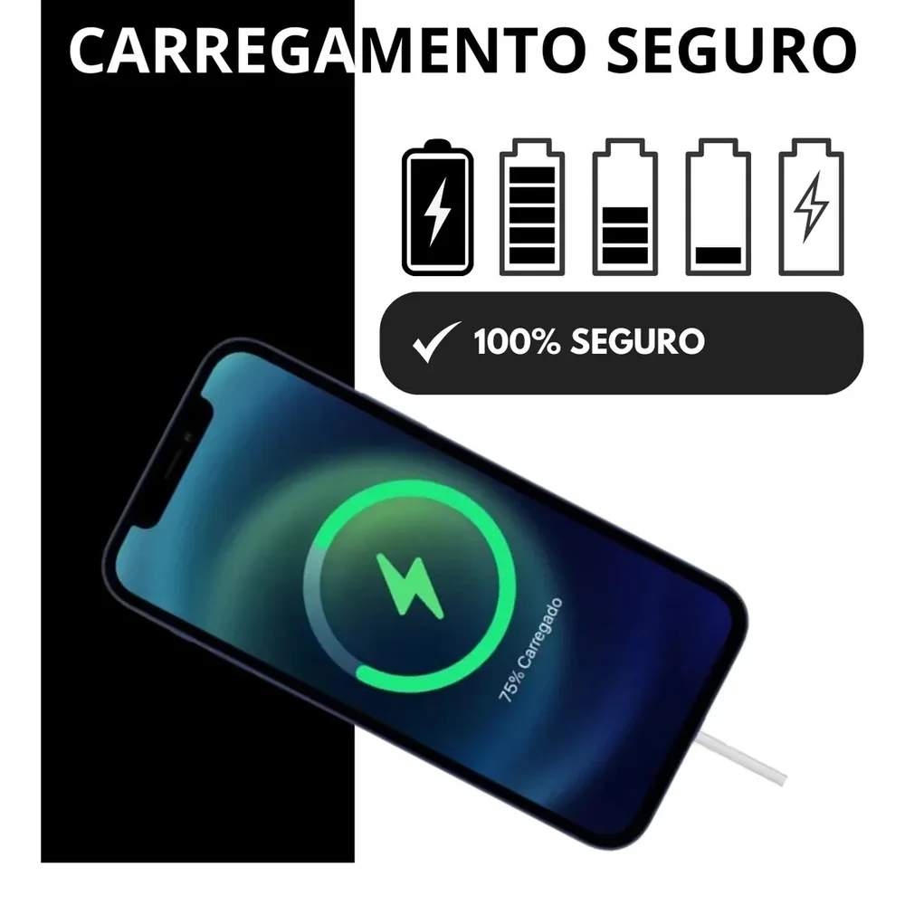 Imagem 4 de 5 do produto Carregador Celular Power Direct + Cabo Usb-c Incluso