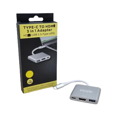 Conversor Usb-c Para HDMI, Usb-c E Usb