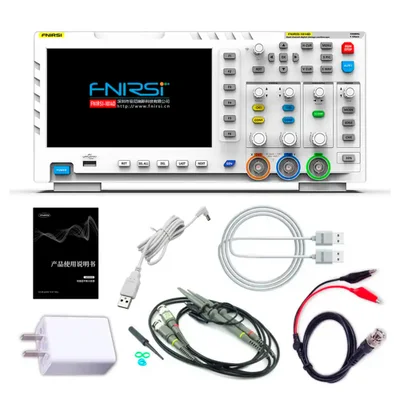Osciloscópio Digital De Bancada Fnirsi 1014d 100 Mhz Com Gerador De Sinais