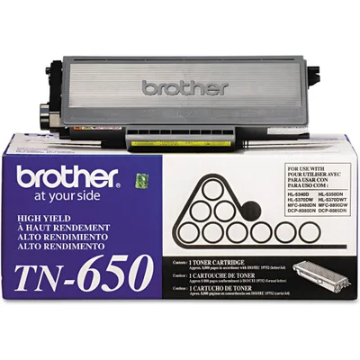 Toner Original Brother Preto Tn650 / Tn-650 Para Laserjet Series