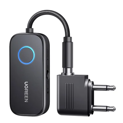 Transmissor Receptor Bluetooth Áudio Ugreen 3.5mm Preto