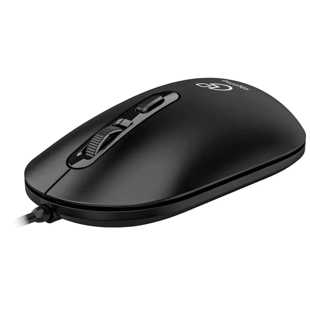 Imagem 3 de 4 do produto mouse Keytime Office Techgear 4 Botões C/fio 2400dpi Preto