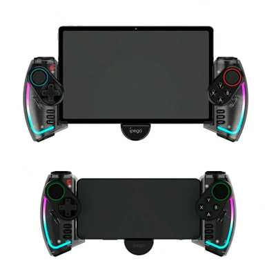 Controle Joystick Sem Fio Para Celular Tablet E Ipad  Ipega Pg-9777s RGB Bluetooth