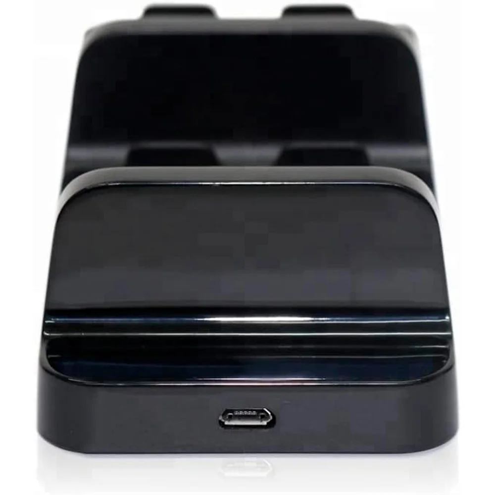 Imagem 4 de 5 do produto Base Dock Carregador Duplo Compatível Com Controle XBOX One + 2 Baterias Recarregáveis + Cabo Usb