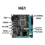 PC Computador Home Office Cpu Intel i5 3470 Placa Mãe H61 8GB Ddr3 Fonte 200w Sem SSD