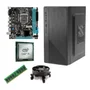PC Computador Home Office Cpu Intel i5 3470 Placa Mãe H61 8GB Ddr3 Fonte 200w Sem SSD