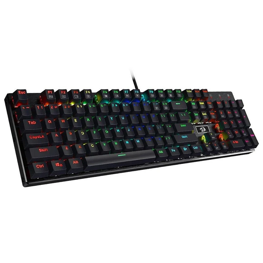 Imagem 3 de 5 do produto Teclado Mecânico Gamer Redragon Devarajas, RGB, Switch Brown, Preto