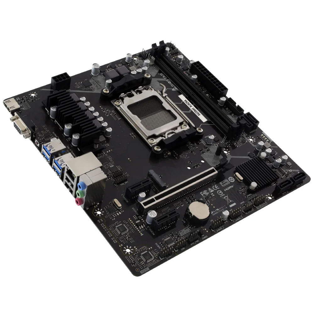 Placa Mãe Biostar A620a Ddr5 Am5 Matx M.2 Vga HDMI A620mh Aurora Ver 6.0 5