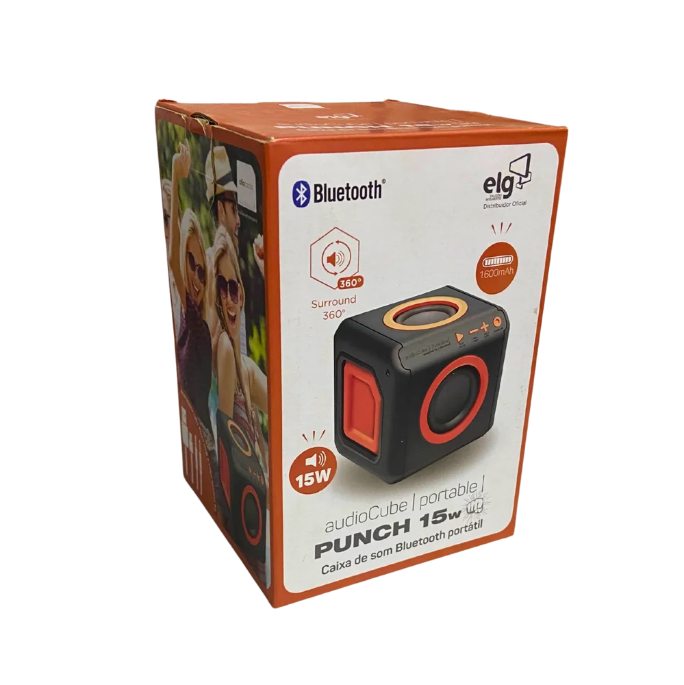 Imagem 4 de 5 do produto Caixa Som Bluetooth 15 w Rms Elg Pwc‑audwd - Promocional
