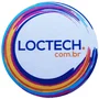 Mousepad Loctech Circular Tecido e Borracha, Antiderrapante