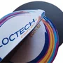 Mousepad Loctech Circular Tecido e Borracha, Antiderrapante