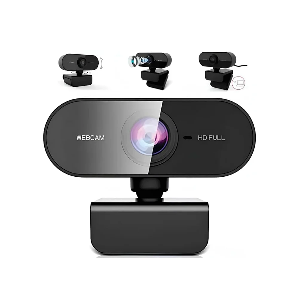 Imagem 5 de 5 do produto Webcam Full Hd 1080p Com Microfone Home Office Video Conferencia