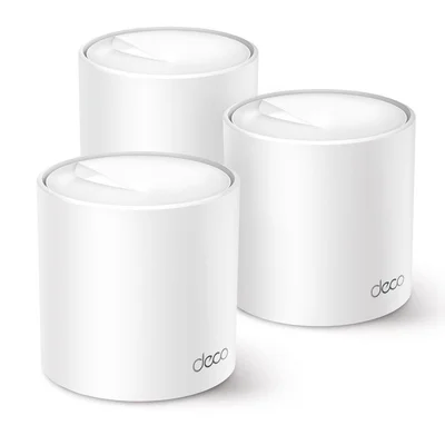 Kit C/3 Mesh Roteador Tp-link Deco X50 Ax3000 Dual Band 2,4/5ghz