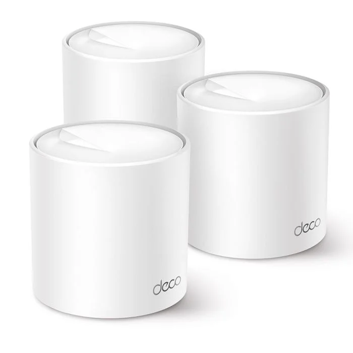 Kit C/3 Mesh Roteador Tp-link Deco X50 Ax3000 Dual Band 2,4/5ghz