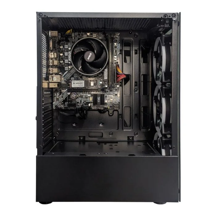 Computador Gamer Stream Amd - 1078 Tc Amd Ryzen 3 5300g Radeon Graphics 8GB Ddr4 256gb SSD C/3 Fans Linux - view 3