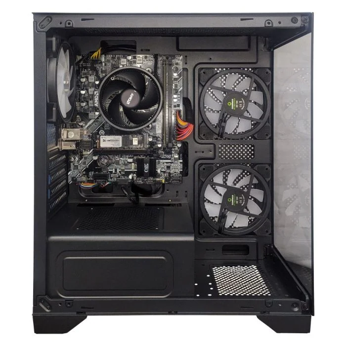 Computador Gamer Stream Amd Aq 1008 Tc Amd Ryzen 3 5300g Radeon Graphics 8GB Ddr4 256gb SSD C/3 Fans Linux - view 2