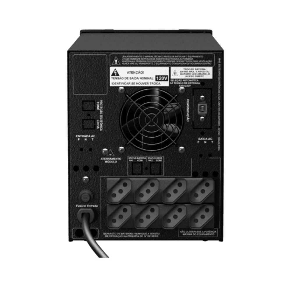 Nobreak Nhs Premium Pdv Giii 600va Ent. Bivolt Sai. 220v 1x45ah 12v 8 Tomadas - 90.a1.006601 Nobreak Nhs Premium Pdv Giii 600va Ent. Bivolt Sai. 220v 1x45ah 12v 8 Tomadas - 90.a1.006601