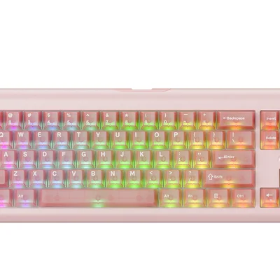 Teclado Mecanico - Rosa Kb896l X Vks Gaming Keyboard Havit