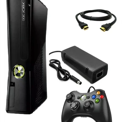 Console 360  160gb Standard Cor Matte Black + Kinect + 1 Controle