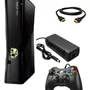 Console 360  4gb Standard Cor Matte Black + Kinect + 1 Controle