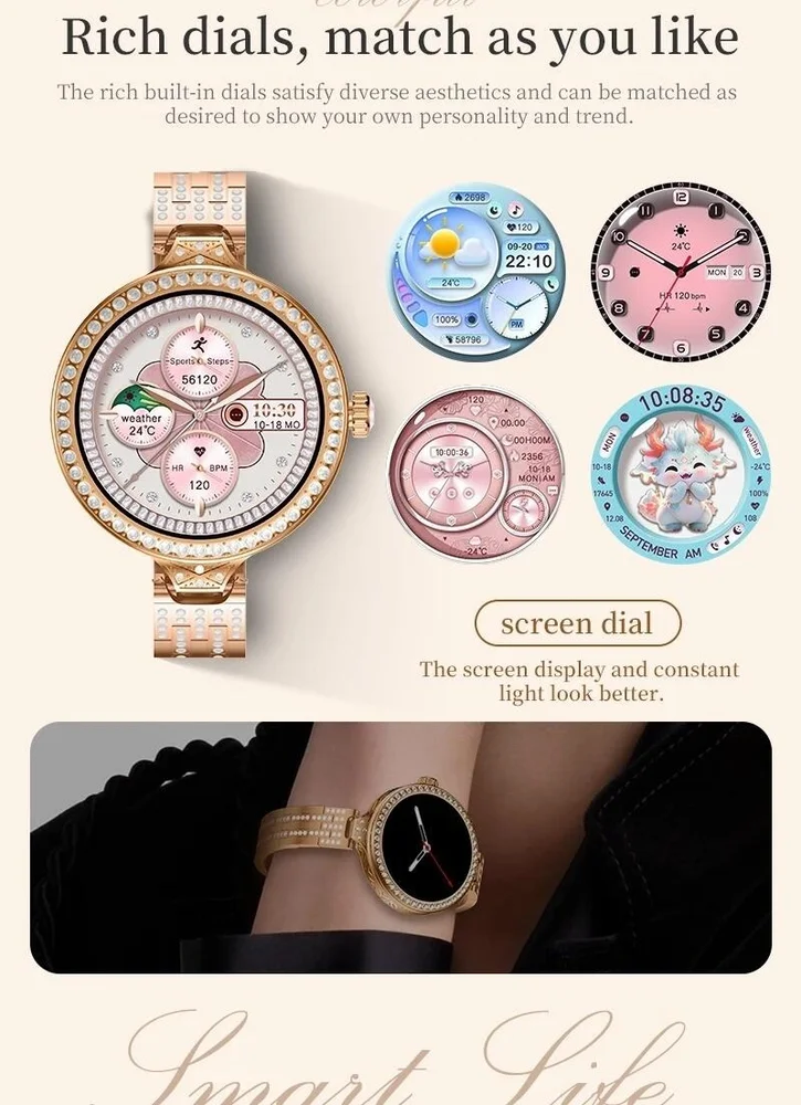 Smartwatch HW16 Mini Fashion detalhe