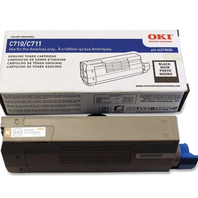 Toner Original Okidata | C710 C711 | 44318604 | PRETO