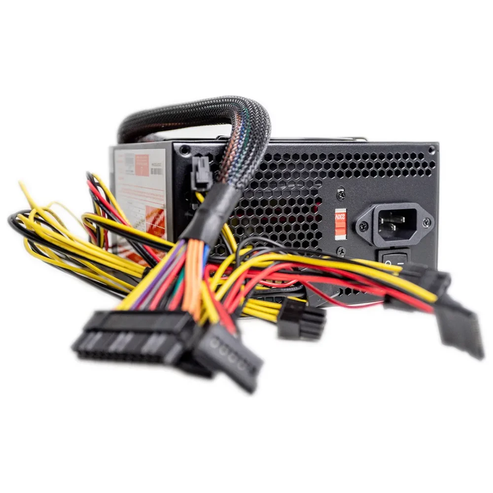 Imagem 2 de 5 do produto Fonte De Alimentação Duex Dx 600w Pfc Ativo - Dx600fse Pfc