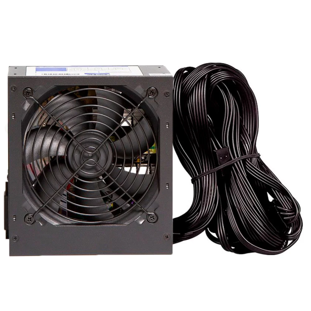 Imagem 3 de 5 do produto Fonte De Alimentação Duex Dx 600w Pfc Ativo - Dx600fse Pfc