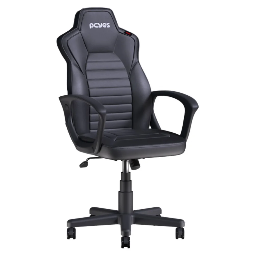 Cadeira Gamer Pcyes Mad Racer Sti Turbo Black Vulcan, Até 120Kg,Preta Cadeira Gamer Pcyes Mad Racer Sti Turbo Black Vulcan, Até 120Kg,Preta
