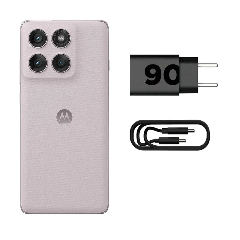 Smartphone Motorola Edge 60 Pro 5g - Rosa, 512gb, Ram 24gb (12gb Ram+12gb Ram Boost), Câmera 50mp E Tela De 6,7"