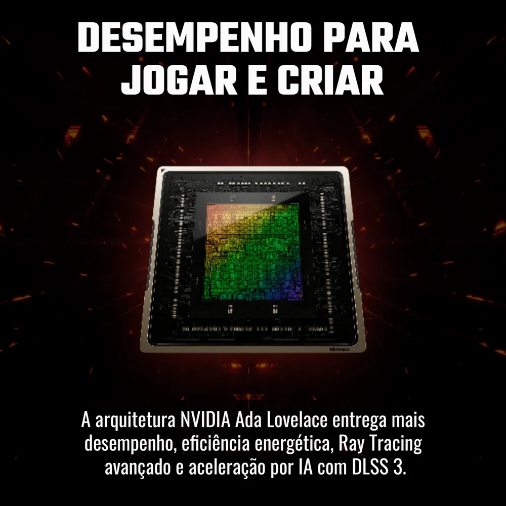 Imagem 5 de 5 do produto Notebook Gamer Acer Nitro V15, Intel Core i9-13900H 13ª Geração, 16GB RAM, SSD 512GB, RTX 4060, Tela 15.6" Full HD, Windows 11 Home - ANV15-52-96AQ